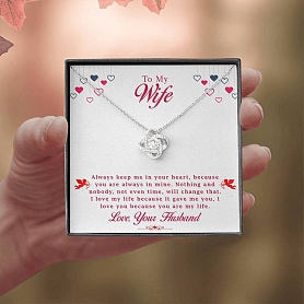 To My Wife Necklace Valentine's Day Gift PWB323