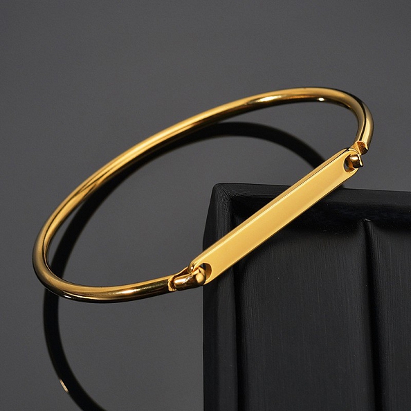 Custom name cuff bracelet PW899