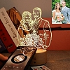 Custom Photo 3D Lamp Wooden Base PW042