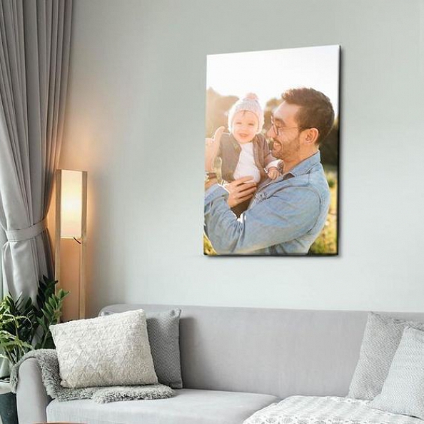 Custom Photo Canvas Prints With Frame PW240