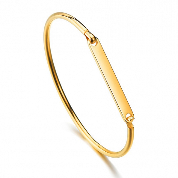 Custom name cuff bracelet PW899