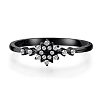 S925 Sterling Silver Snowflake Ring PWB241
