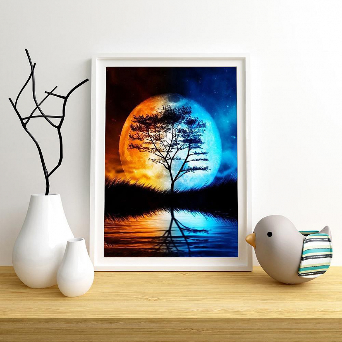 DIY Full Round Diamond Painting-Moon PW810 - Personalized Gift - PromiseIn