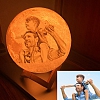 Moon Lamp With Photo Two Colors PW026