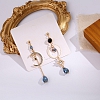 Moon Crystal Drop Earrings PWB508