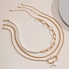 Individual Asymmetric Multilayer Necklace PW920