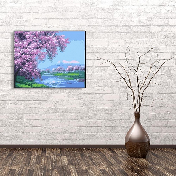 Paint By Numbers-DIY Landscape(40*50 CM) PW737