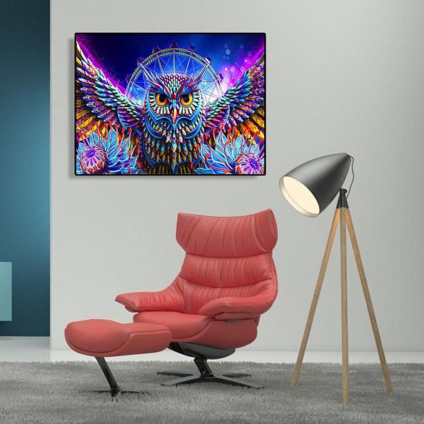 Diy Paint by Number Kits - Owl PW659