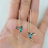 Hummingbird Tassel Earrings PWB233