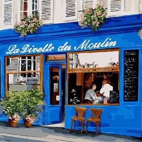 Landscape City Paint By Numbers Kits PW364