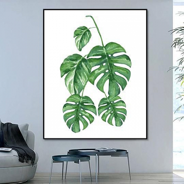 Flower Leaf Paint By Numbers Kits PW162