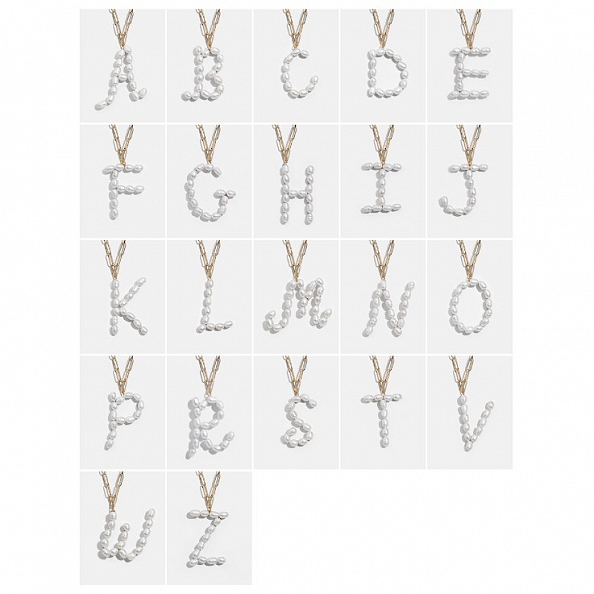 BLAIR HERA PEARL INITIAL PENDANT PW871