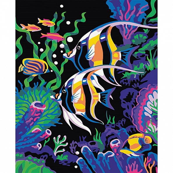 DIY Paint By Numbers Kit(40x50cm) Freedom Fish- PW753