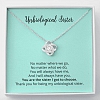 Unbiological Sister Necklace PWB232