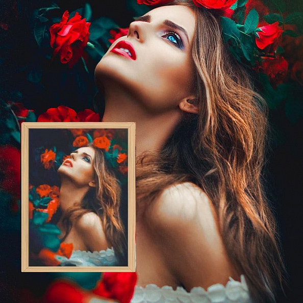 Custom Paint by Number Kit PW052