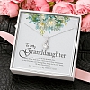 To My Granddaughter Necklace PWB122