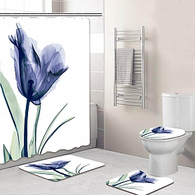 Custom shower curtain sets PW518