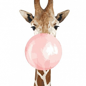 Animal Giraffe Paint By Numbers Kits PW107