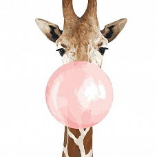 Animal Giraffe Paint By Numbers Kits PW107