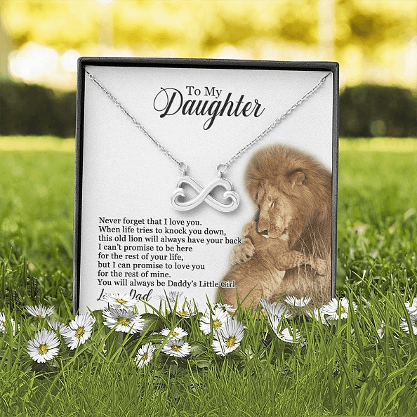 To My Daughter - You Will Always Be Daddy's Little Girl – Necklace PWB161