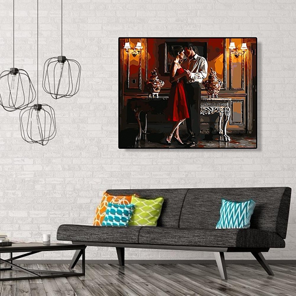 DIY Paint By Numbers Kit(16x20in40x50cm) - Lovers PW779