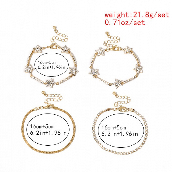 Fashion Multi - Layered Bracelet PW918