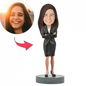 Female Executive B Custom Bobblehead PW272