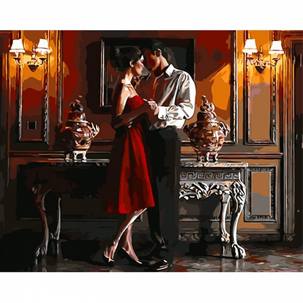 DIY Paint By Numbers Kit(16x20in40x50cm) - Lovers PW779