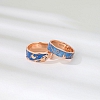 Van Gogh's Stars Couple Ring PWB476