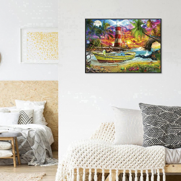 Paint By Numbers-DIY Boat (40*50 CM) PW624