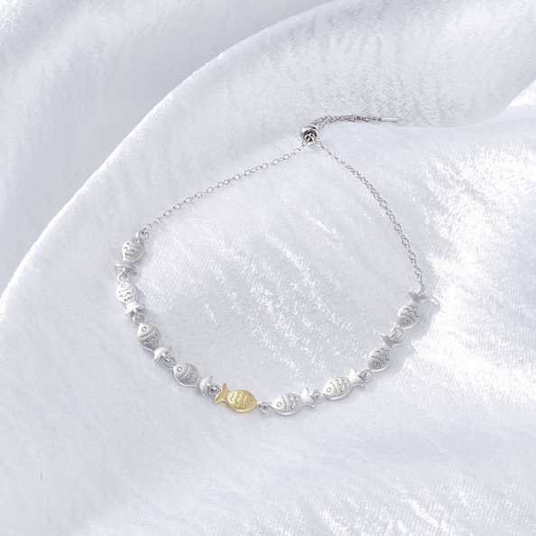 Swimming Against the Current Necklace PWB356