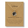 12 Constellation Zodiac Necklace PWB117