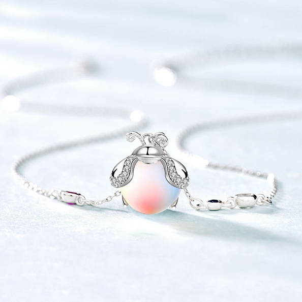 Glowworm Pendant Necklace PWB482