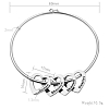 Family Bracelet With Heart Shape Pendants PW823