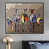 Animal Zebra Paint By Numbers Kits PW114