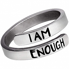 I AM ENOUGH Ring PWB380