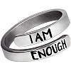 I AM ENOUGH Ring PWB380