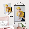 Custom Baby Photo Tapestry - Wall Decor Hanging Fabric Painting Hanger Frame Poster PW267