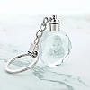 Custom  Photo Crystal Key Chain Ocagon PW339