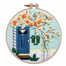 House -Embroidery Kit(30x30cm) PW669