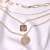 Fashion personality multi-layer necklace PWB074