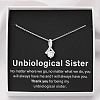 S925 Unbiological Sister Necklace PWB222