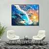 DIY Paint By Number Kits-Dolphin (40*50 CM) PW609