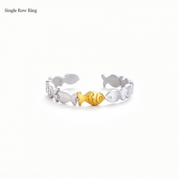 BE YOURSELF SWIMMING AGAINST THE CURRENT RING PWB302 