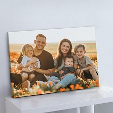 Custom Photo Canvas Prints With Frame Family Photo Home Decoration PW235
