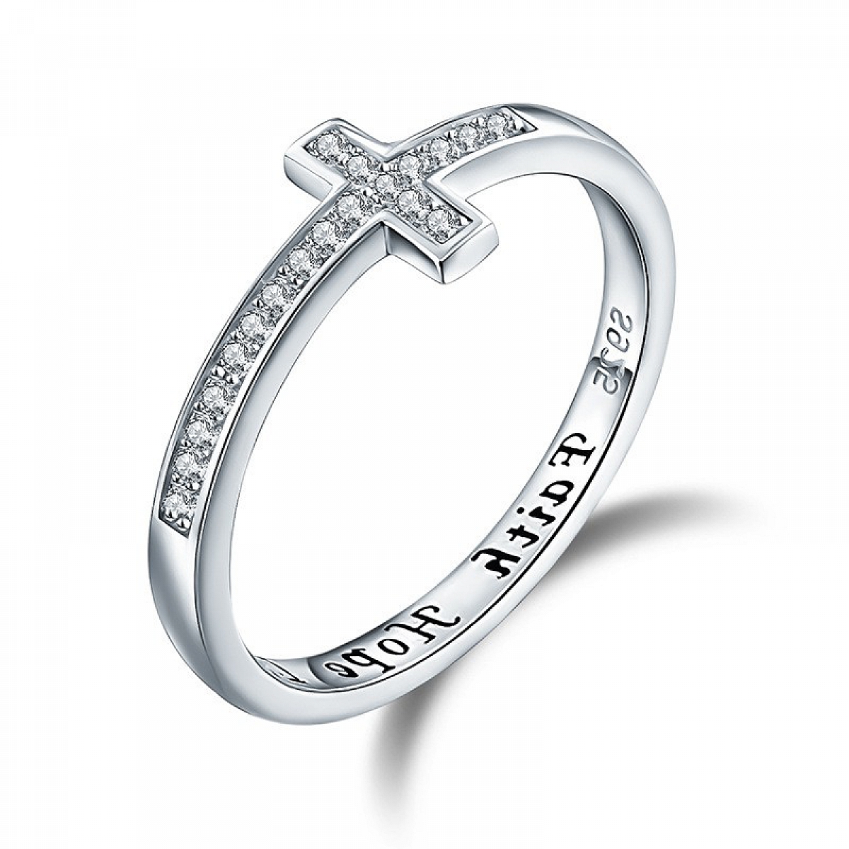 Inspirational Faith Hope Ring PWB299 Ring PromiseIn