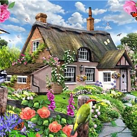 Landscape House Paint By Numbers Kits PW375