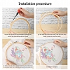 Flowers-Embroidery Kit(25x25cm) PW670