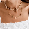 Zircon Sparkly Custom Letter Choker PWB160