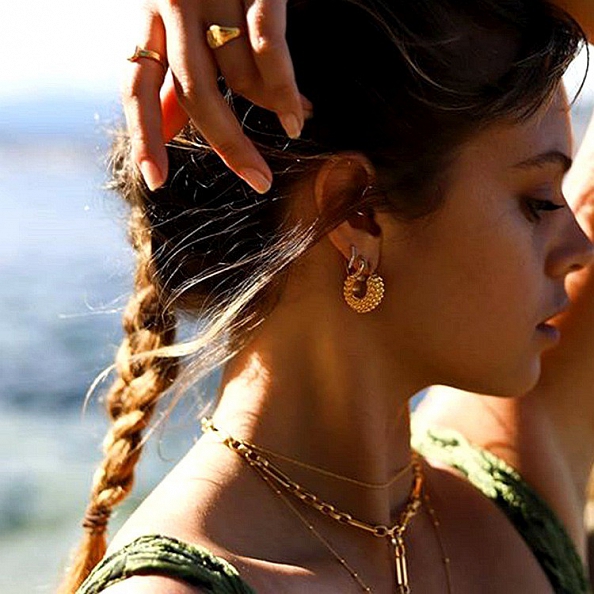 Textured Earrings PW915